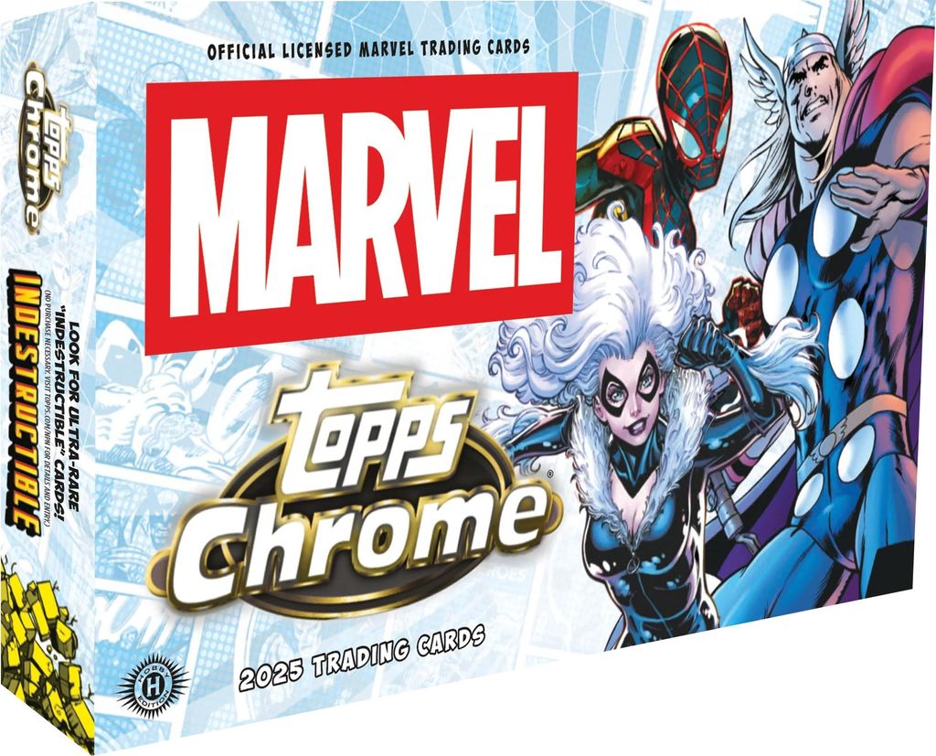 Topps 2025 Marvel Comics Chrome Hobby Box