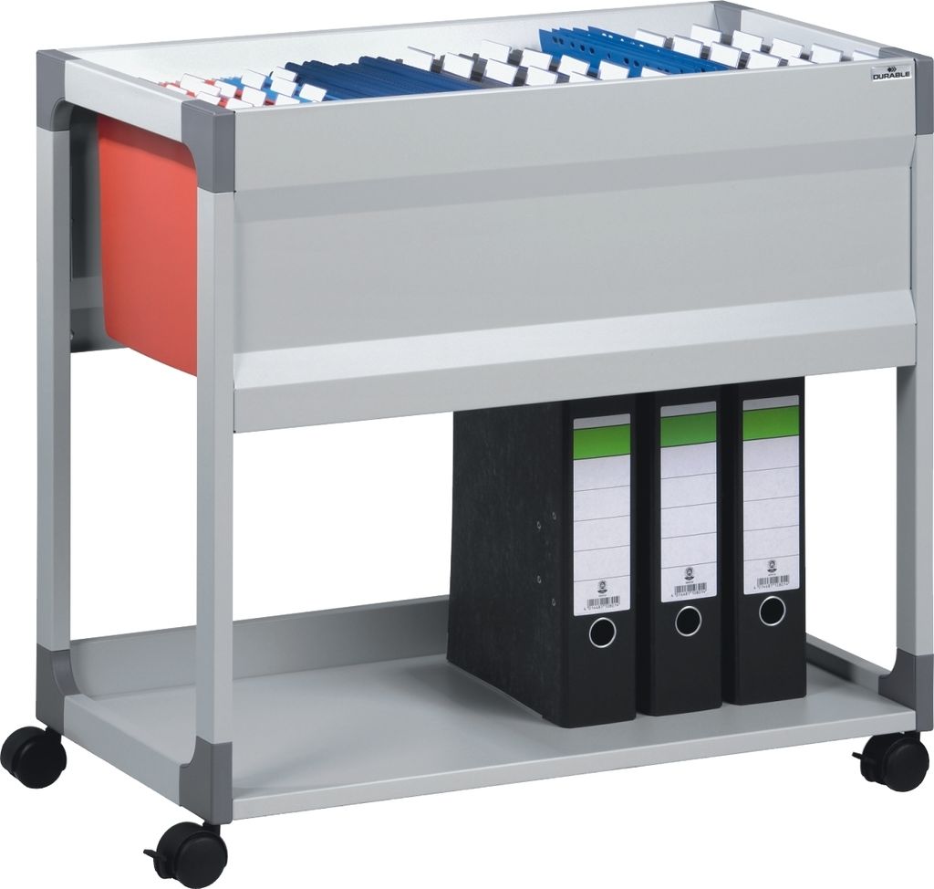 DURABLE Hängemappenwagen SYSTEM 90 A4, 378410 grau