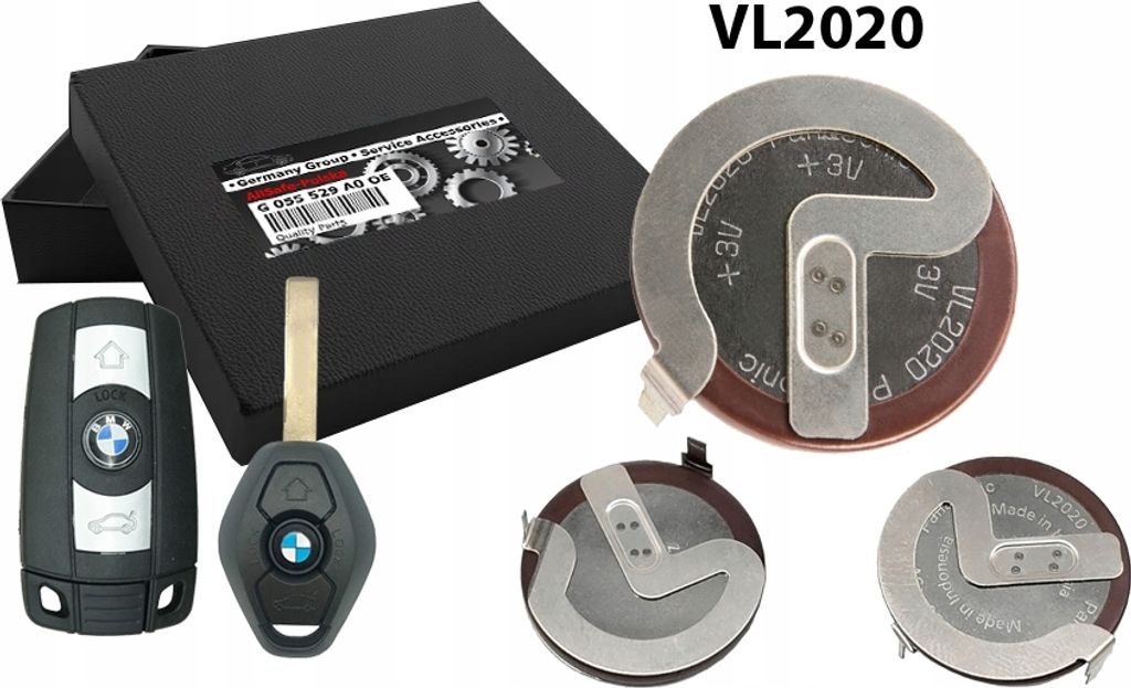 Baterie VL2020 LIR2032 LIR2025 BMW E39 E46 X3 X5 Mini Obrázek produktu 