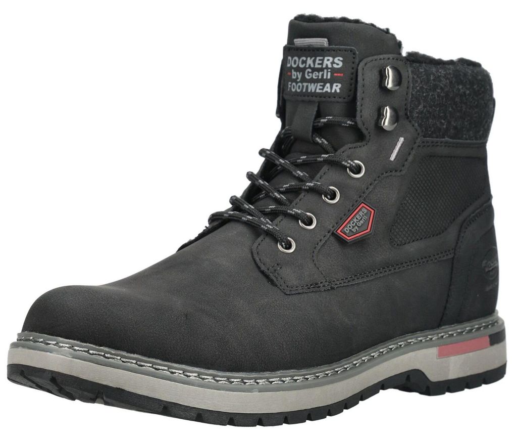 Buty za kostkę Dockers z imitacji skóry Zdjęcie produktu 