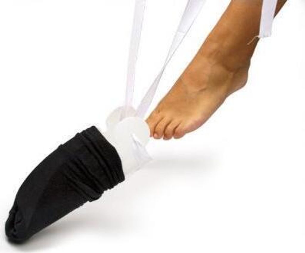 Anziehhilfe f.Socken+Strümpfe flexible Schale 1 St