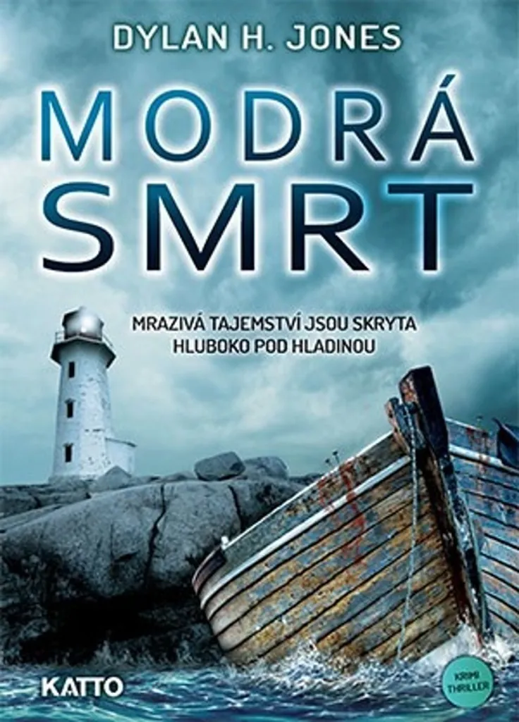 Modrá smrt Dylan H. Jones Roman Thriller Policier Islandais Suspense