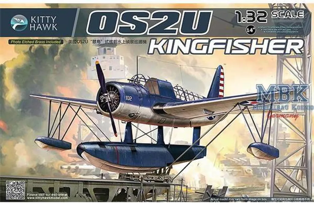 Construire le Vought OS2U Kingfisher 1/32 pour votre Diorama Pacifique
