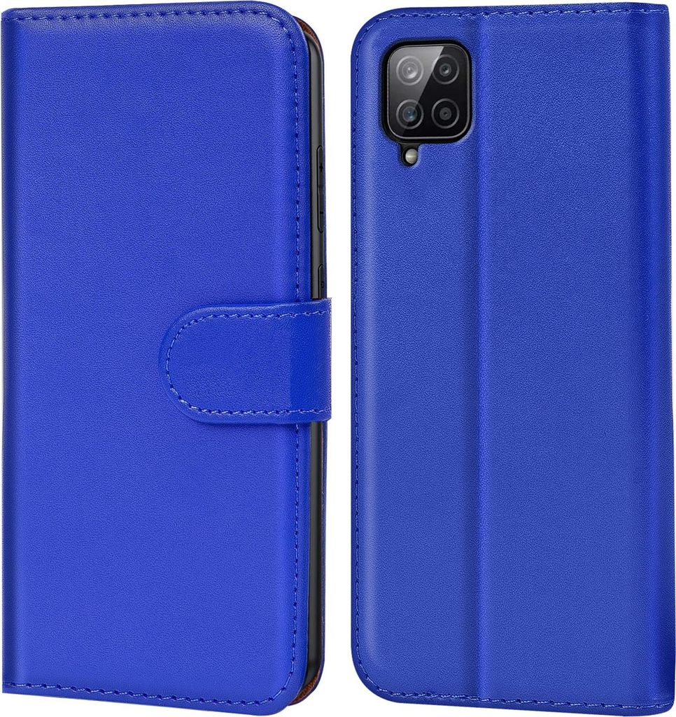 Book Case für Samsung Galaxy A12 / M12 Hülle Tasche Flip Cover Handy Schutz Hülle
