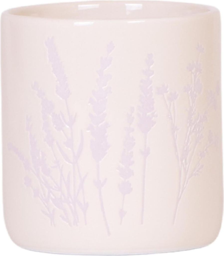 Blumentopf Lavendel Ø9cm – Dekorativer Pflanztopf in sanftem Violett – Für kleine Zimmerpflanzen, Kräuter, Sukkulenten & Mini-Arrangements ...