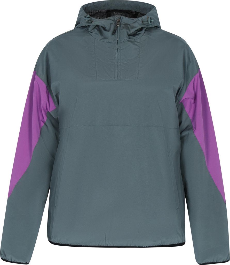 HOMEBASE damen blouson - graublau colorblock, XS