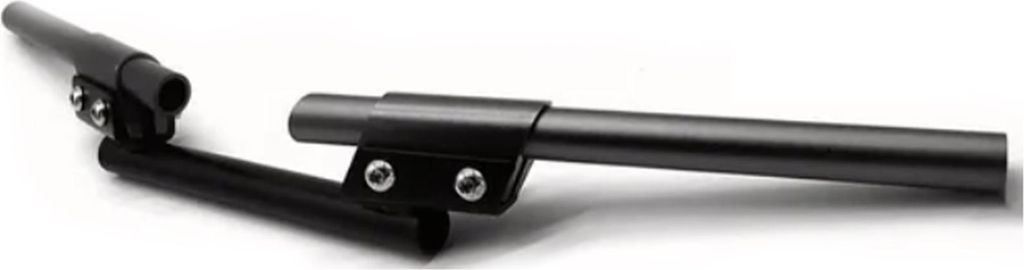 Motorrad -Lenker Aluminiumlegierung Easy Installation Ersatzmodifizierung Teile Schwarz schwarz