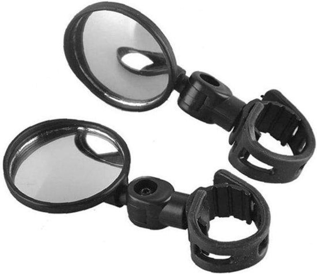 Elektrische Scooter-Spiegel, verstelbare Reflectoren, verstelbares Stuur, 5,3 cm, schwarz