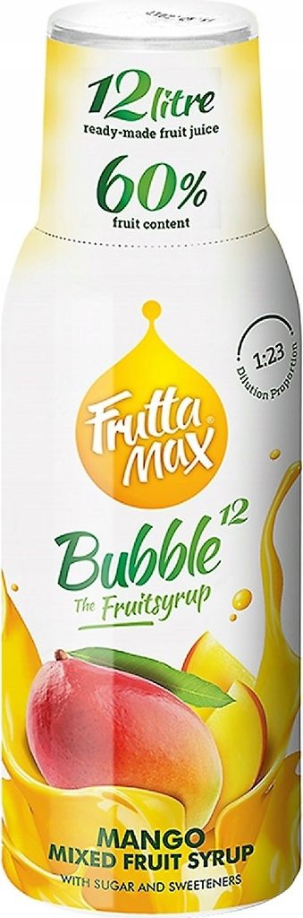 FRUTTAMAX Mangosirup 500 ml für 12 Liter Produktbild 