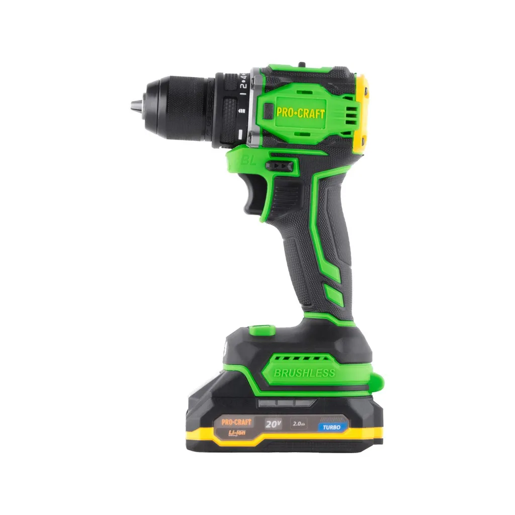 Procraft PA18Pro2-1B-C Brushless 20V: Kit Avvitatore con Batteria e Accessori - 9