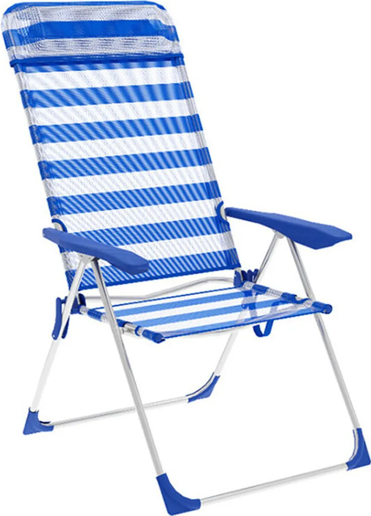 Finis les Mal de Dos en Camping - Chaise Marbueno Rembourrée et Stable Alu