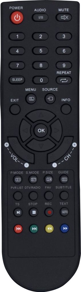 Telecomando per JTC D-LED TV4032DTT DLE-315M1S-D D-LED Immagine del prodotto 