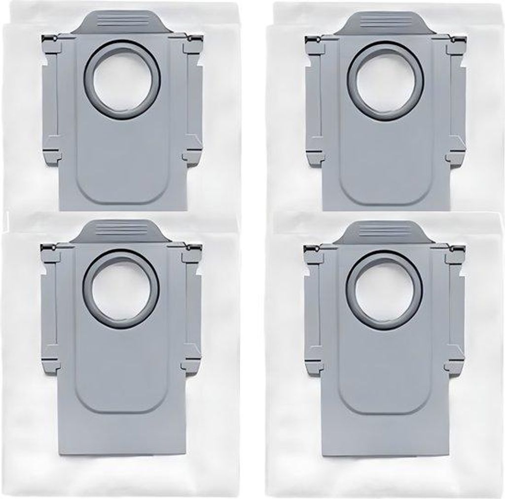 4x Staubsaugerbeutel geeignet für Xiaomi Roborock Q Revo / P10 - Staubbeutel Ersatz