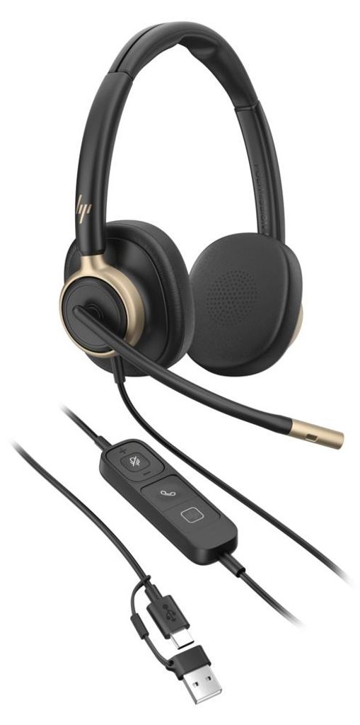 Poly Mission 825 Stereo USB Wired Headset