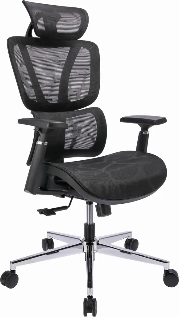 Fin au Mal de Dos : Chaise de Bureau JUMI NEOVA Ergonomique et Réglable