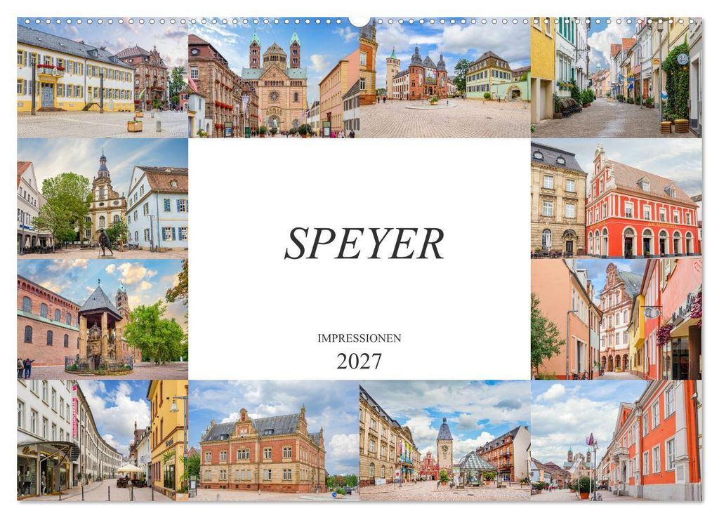 Speyer Impressionen (Wandkalender 2027 DIN A2 quer), Produktbild 
