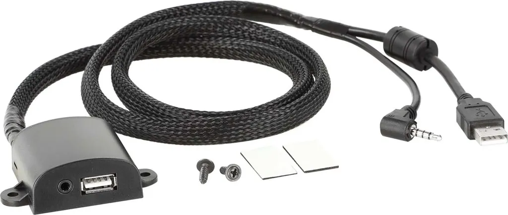 Réparez votre port USB cassé avec ce kit de montage tableau de bord Jack AUX