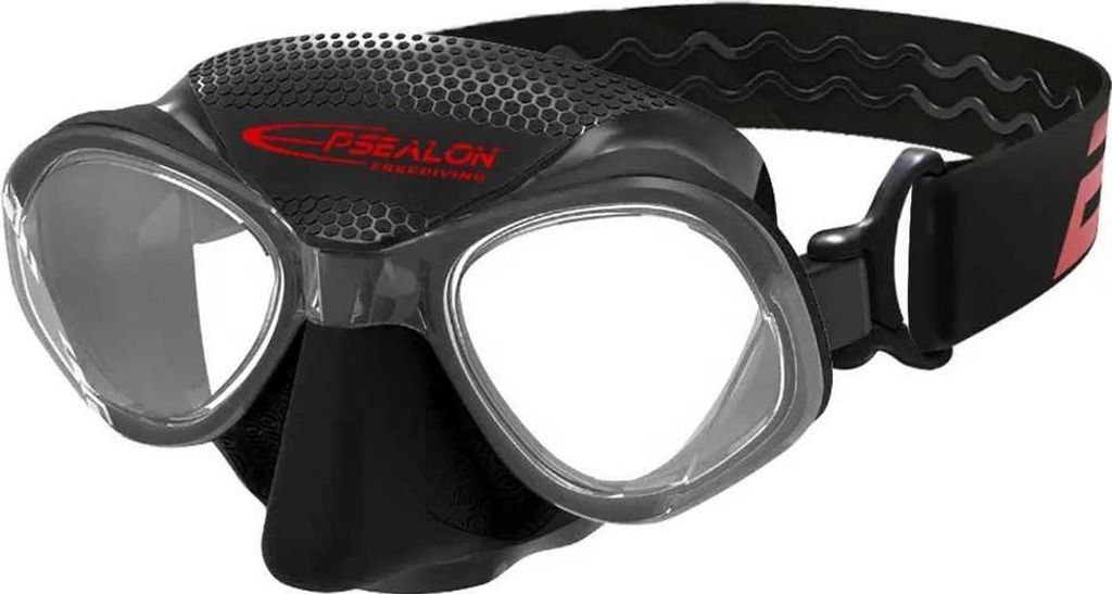 Epsealon Freezone Freitauchmaske Schwarz Schwarz One Size