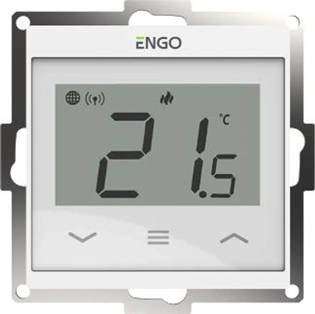 Régulateur Wi-Fi ENGO E55-W Blanc : Design Élégant et Haute Précision