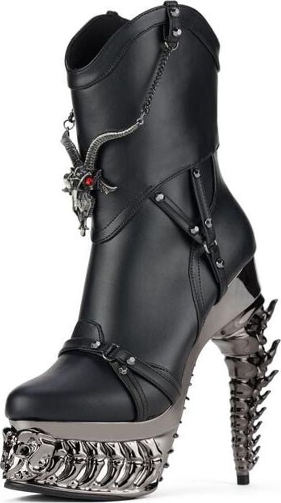 Hades Footwear High Heel Damen Alchemy England - Baphometica schwarz EU39