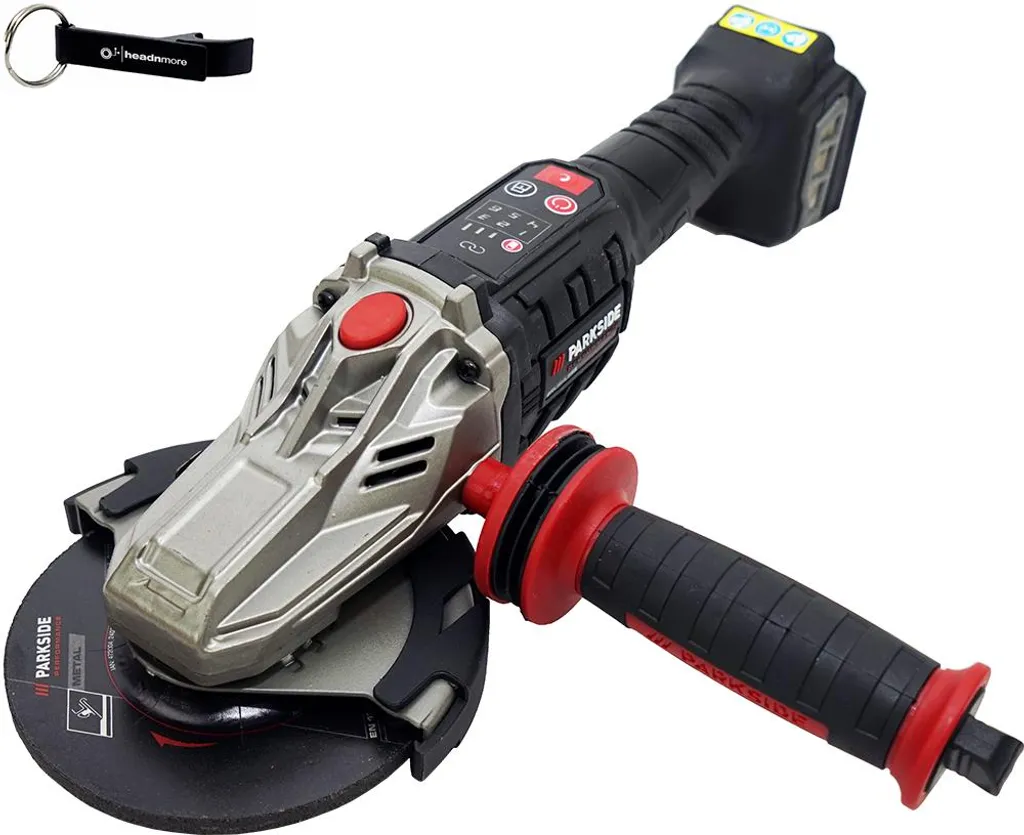 PARKSIDE PERFORMANCE® Smerigliatrice angolare a batteria da 20 V con testa piatta PPWSFA 20-Li (senza batteria e caricabatteria)