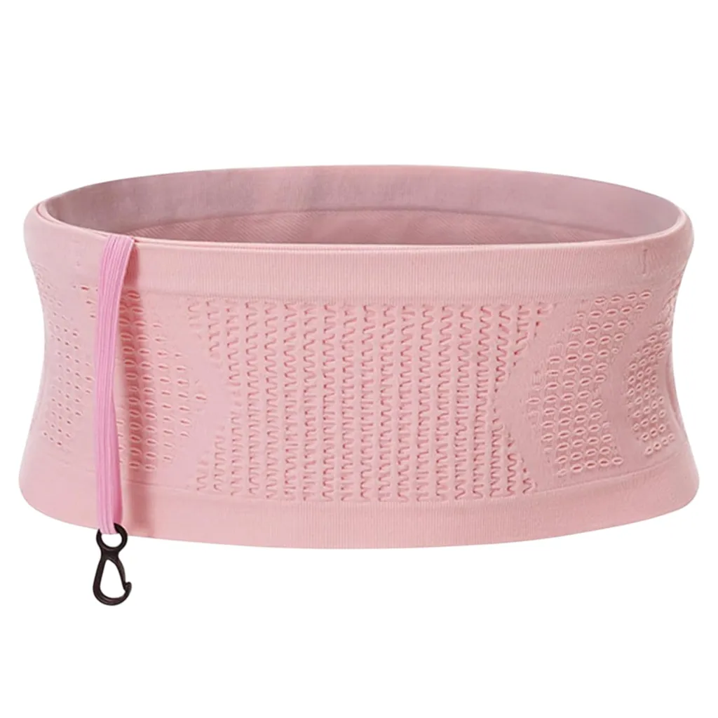 Borsa Running AIRBELTO Rosa S-M: Fascia Traspirante Anti-Rimbalzo