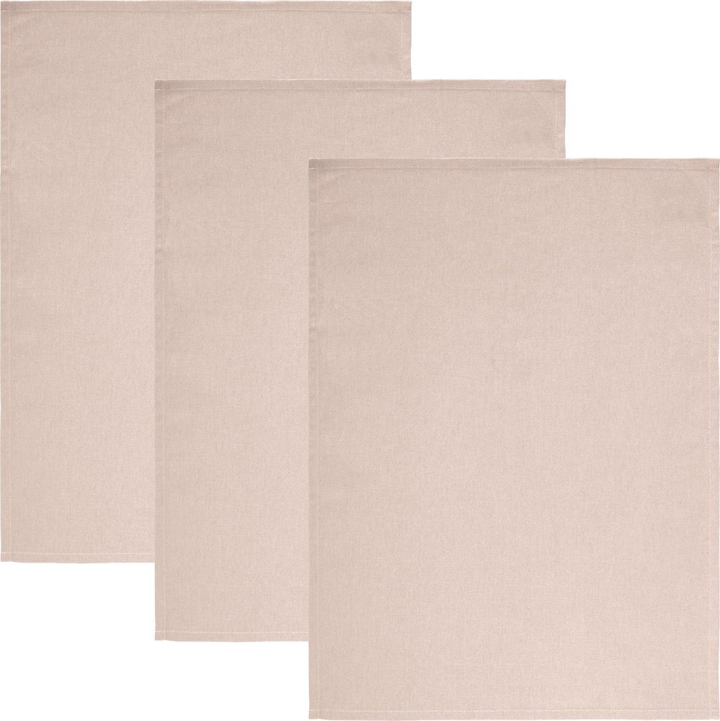 REDBEST Geschirrtuch Tulsa" 3er-Pack altrose 50x70 cm" Produktbild 