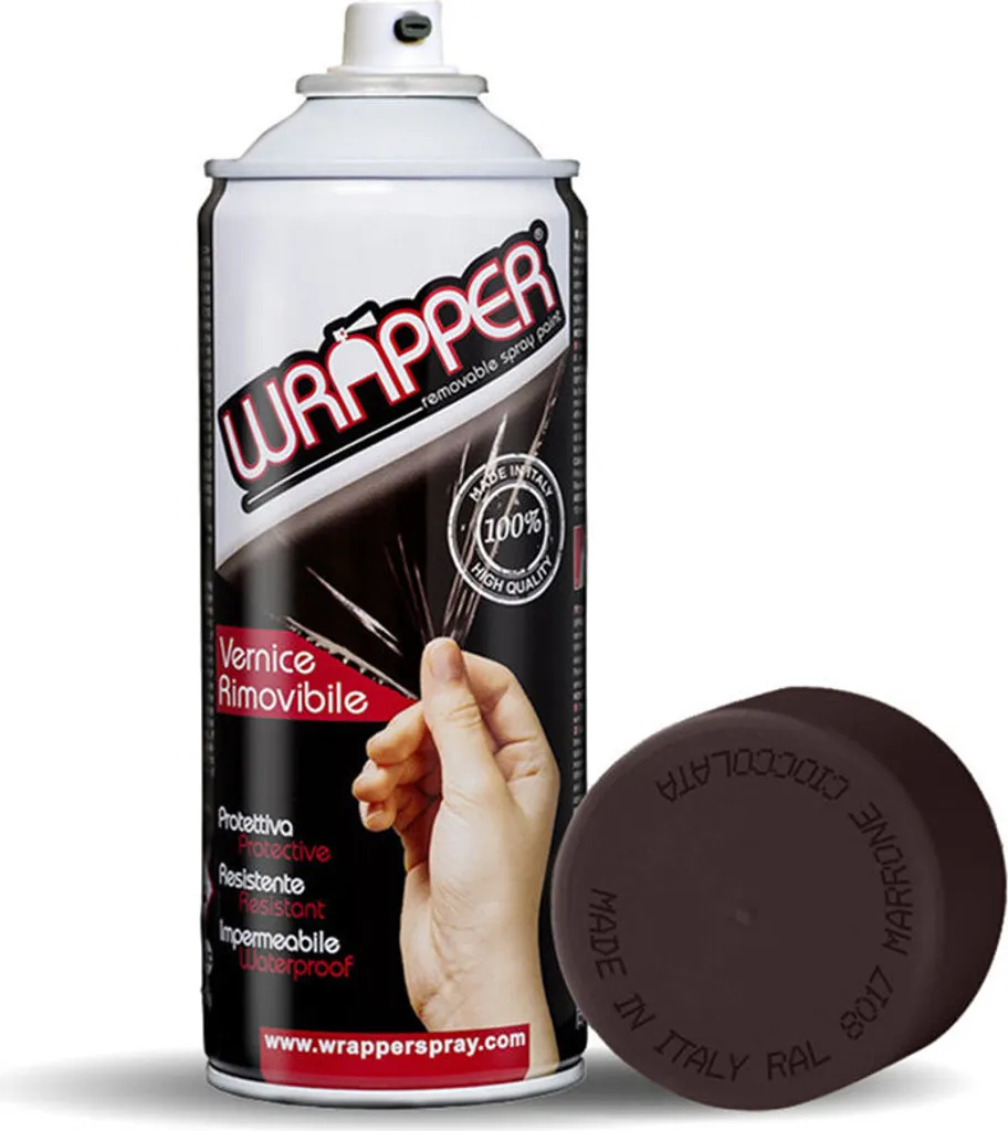 Marrone Cioccolato RAL 8017 Spray Rimovibile | Offerta Wrapper Professionale