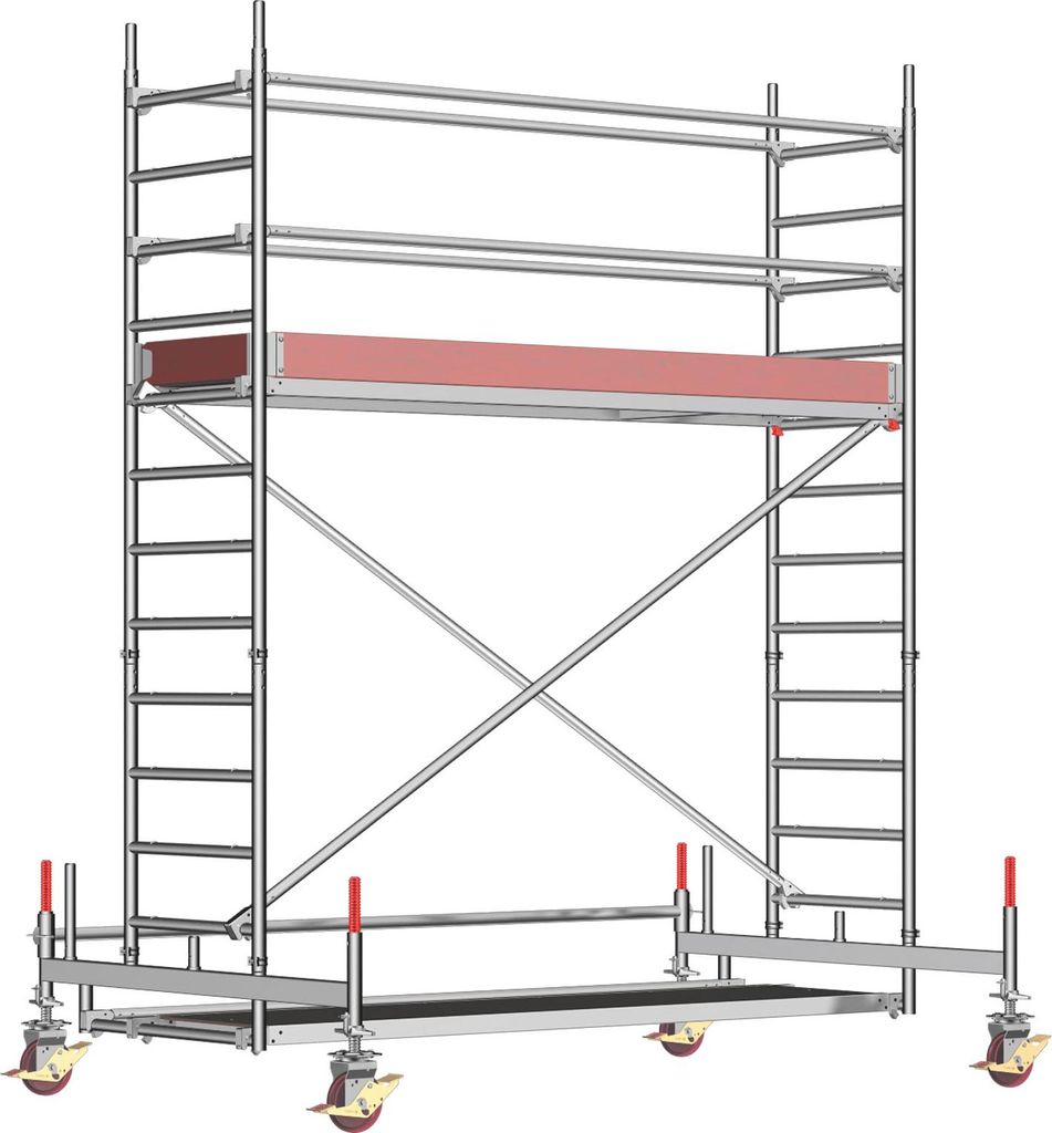 Layher Rollgerüst Uni Standard P2 4,35m AH