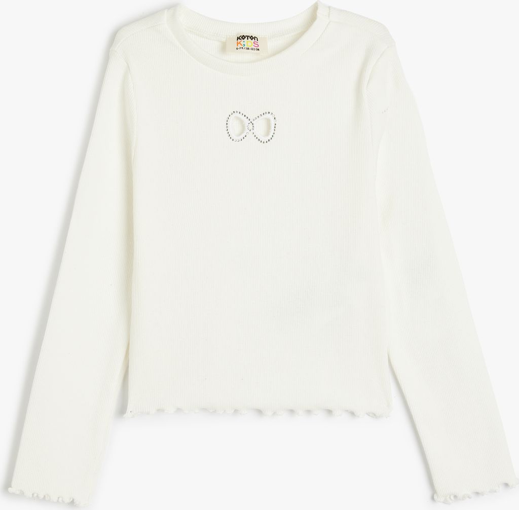 Koton T-Shirt Ekru