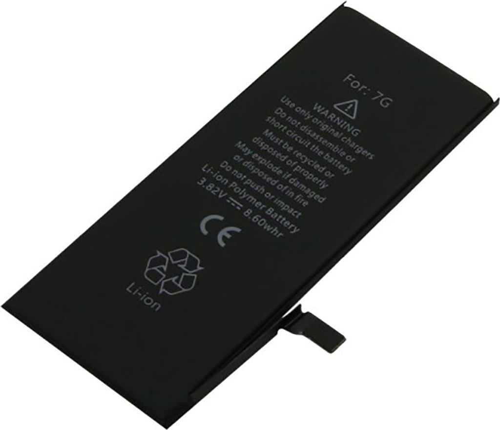 Avizar, Akku iPhone 7 (2. Version) 2250 mAh Li-Polymer, Schwarz