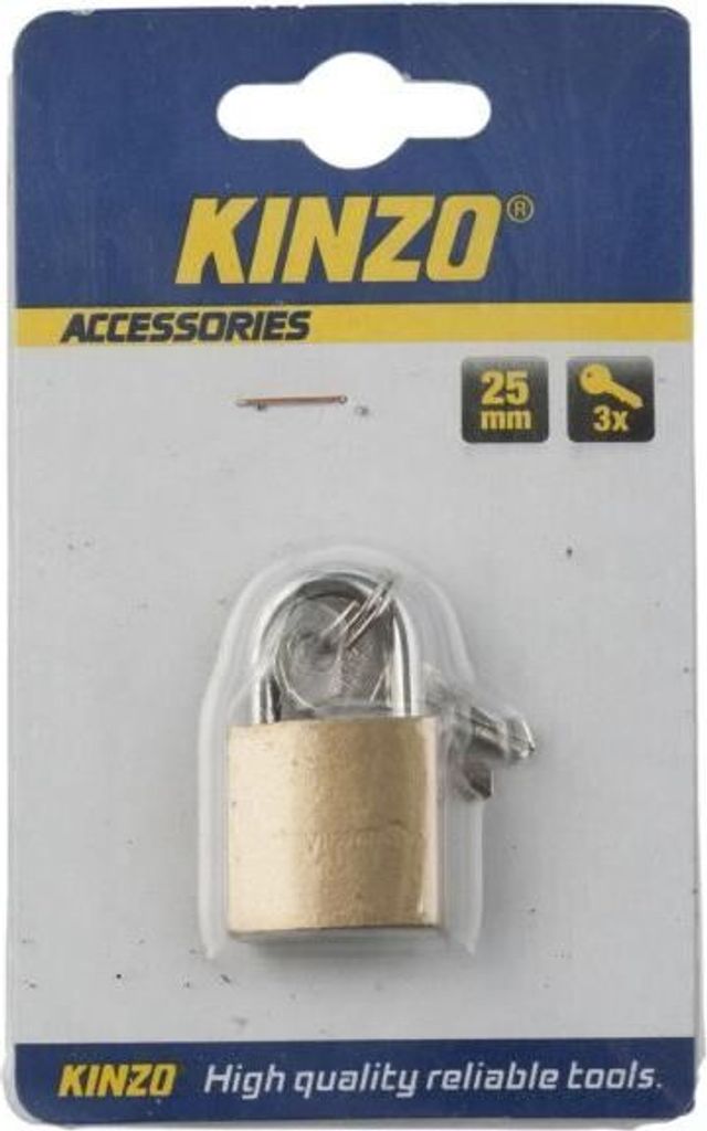 KINZO Padlock 25 mm vorhängeschloss