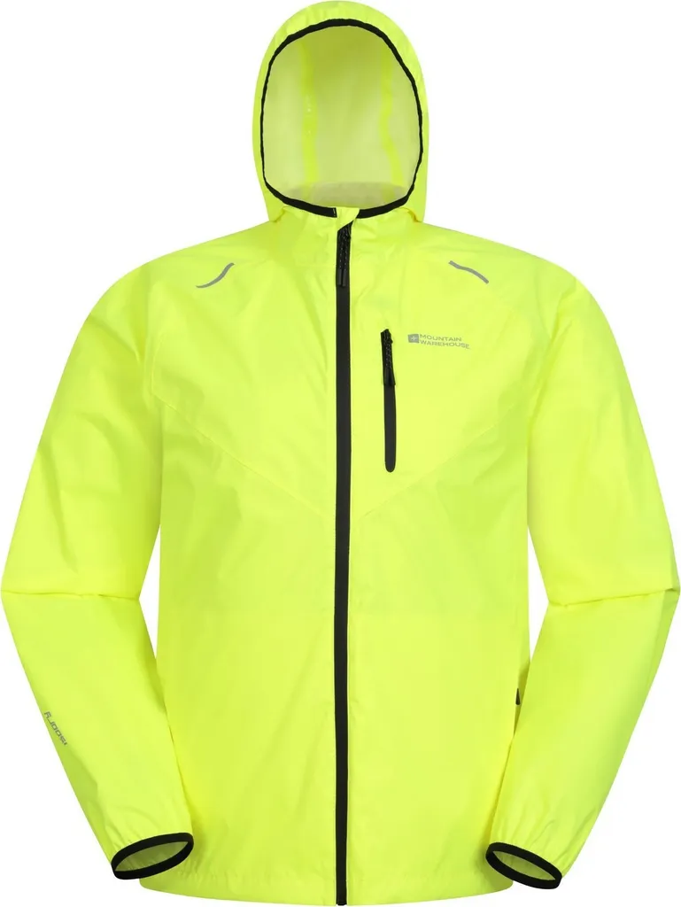 Veste imperméable homme contre la pluie Active MW2877 jaune sécurité