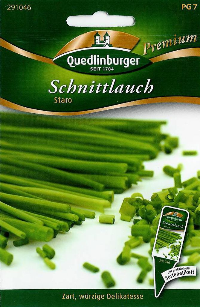 Quedlinburger Saatgut - Schnittlauch Polyvit - Samen - 291046
