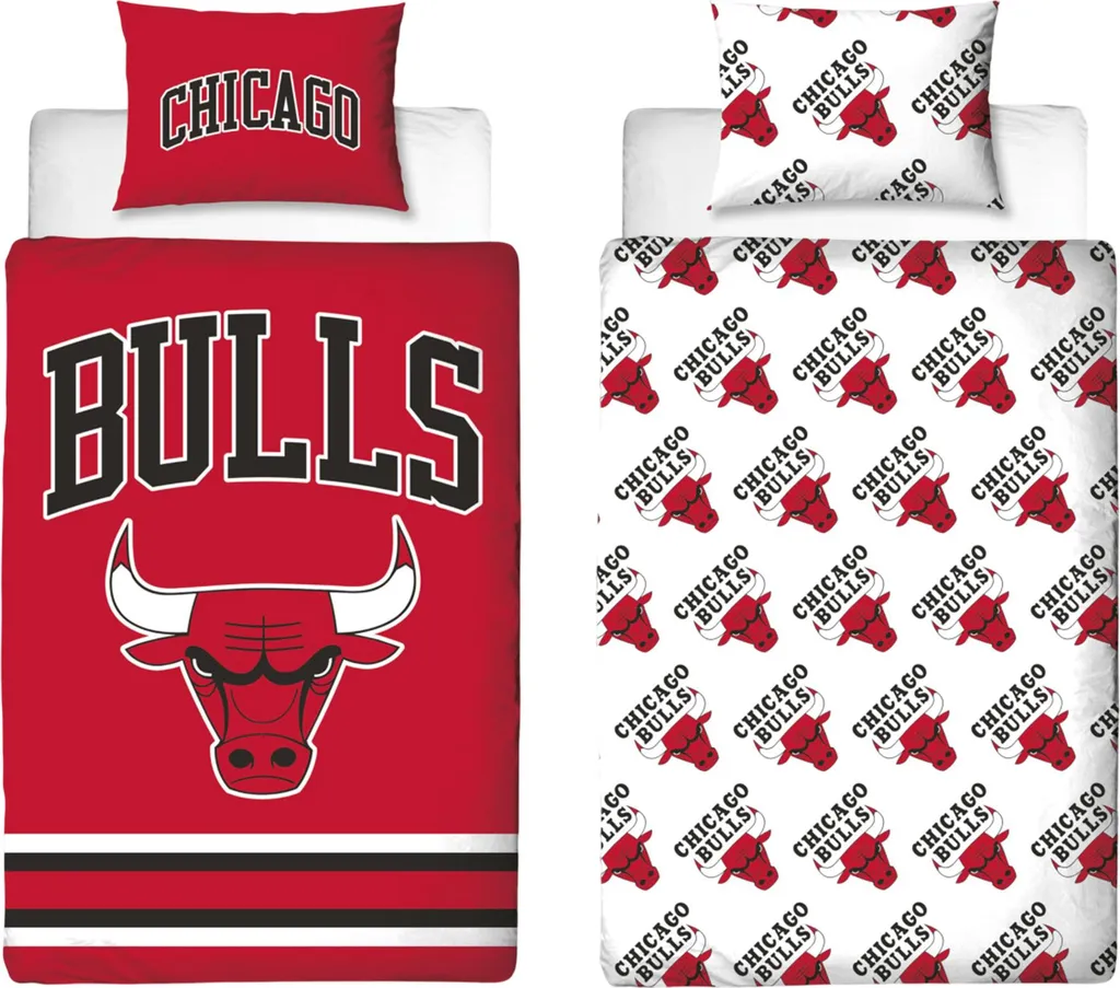 Literie Chicago Bulls Réversible TC265 : Confort et Design NBA Durable