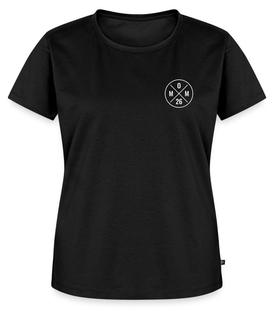 Spreadshirt Mom 2026 Modernes Mama Logo Schwangerschaft Frauen Premium T-Shirt, XL, Schwarz