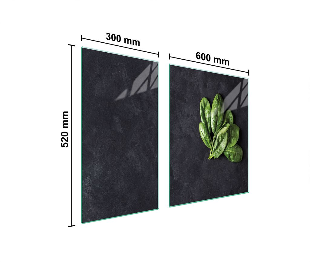 Glasschutzplatte Für Herd 90X52 Basil