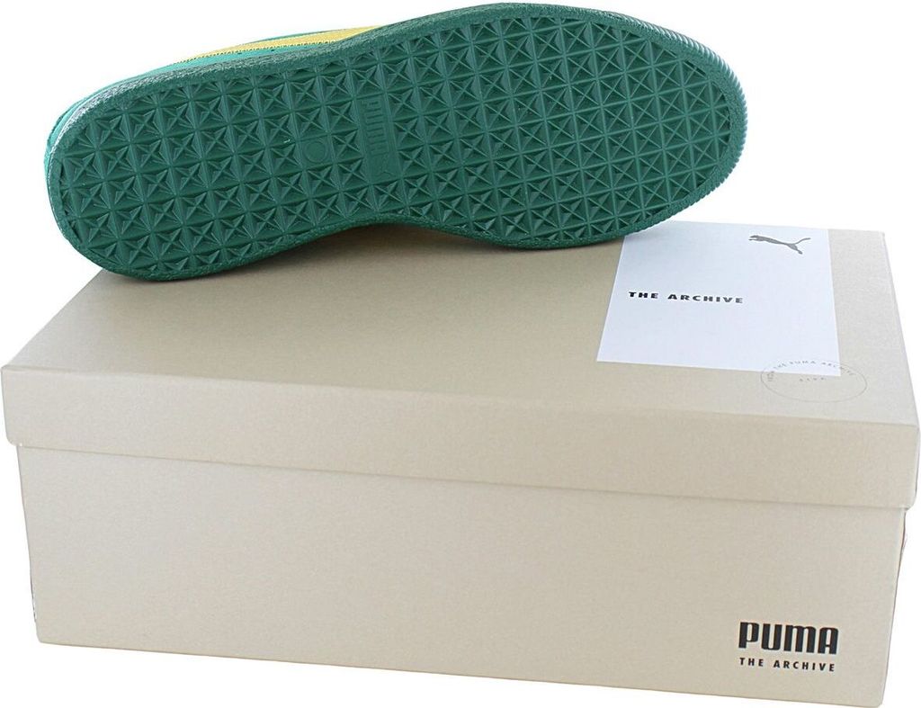 Puma Clyde Super - pánske tenisky kožené zelené 386349-01 , Obrázok produktu 3