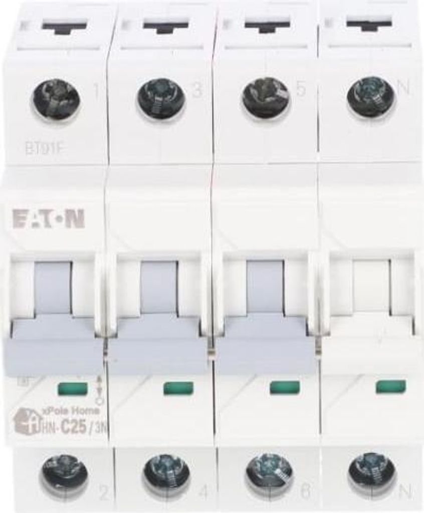 HN-C25/3N Leitungsschutzschalter 6kA C25A 3P+N 194913 EATON