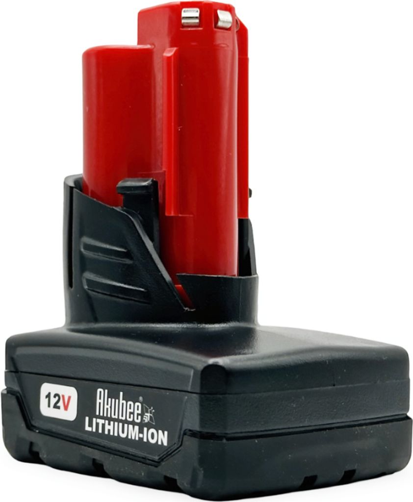 Akku 10.8V - 12V 5,0Ah kompatibel mit Milwaukee M12 Akubee