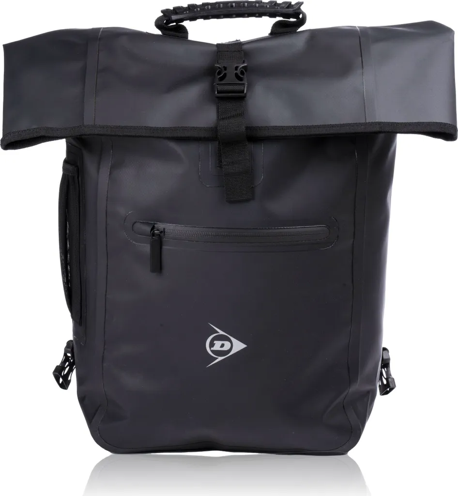 Sac Vélo 25L Dunlop pour Porte-Bagages - Sac à Dos Étanche Multiusage