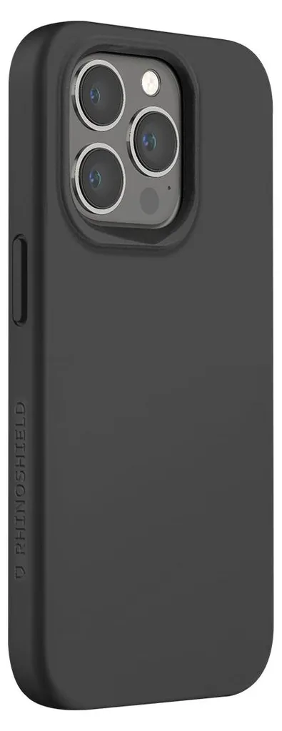Coque Anti-Rayures iPhone 14 Pro Max RhinoShield Silicone Souple Noir