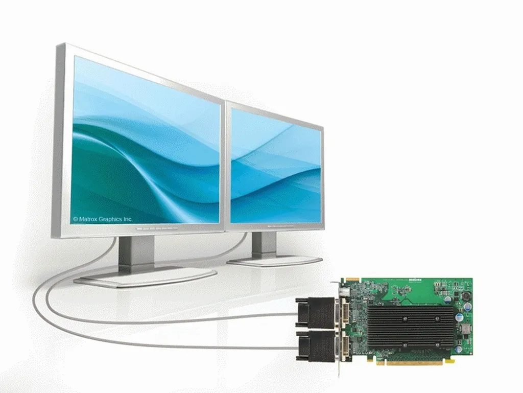 Carte Graphique Matrox M9120 PCI Express pour Station de Travail Pro - 3
