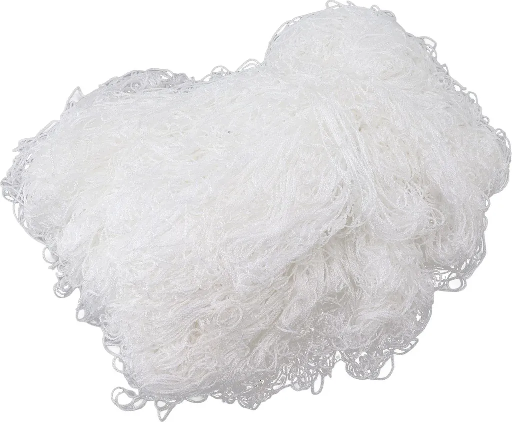 Filet à ramer blanc réutilisable en polyester haute densité 2x10m
