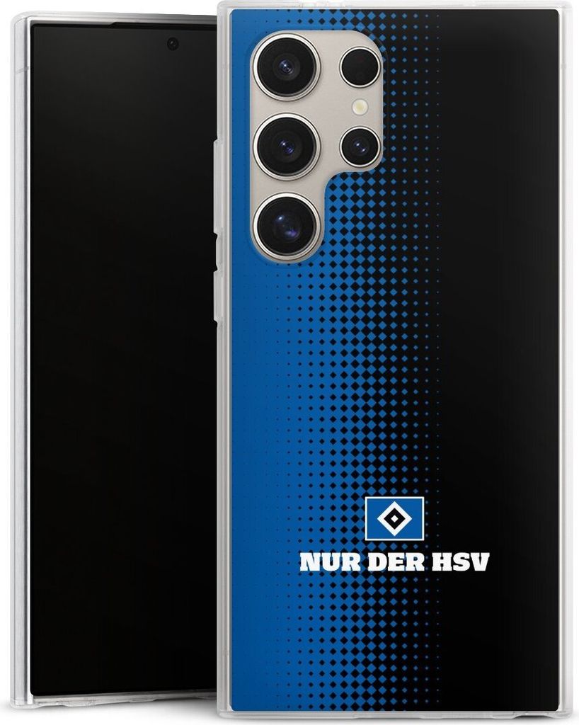 DeinDesign Handyhülle für Samsung Galaxy S24 Ultra Silikon Hülle Case Smartphone Schutzhülle HSV Logo Offizielles Lizenzprodukt