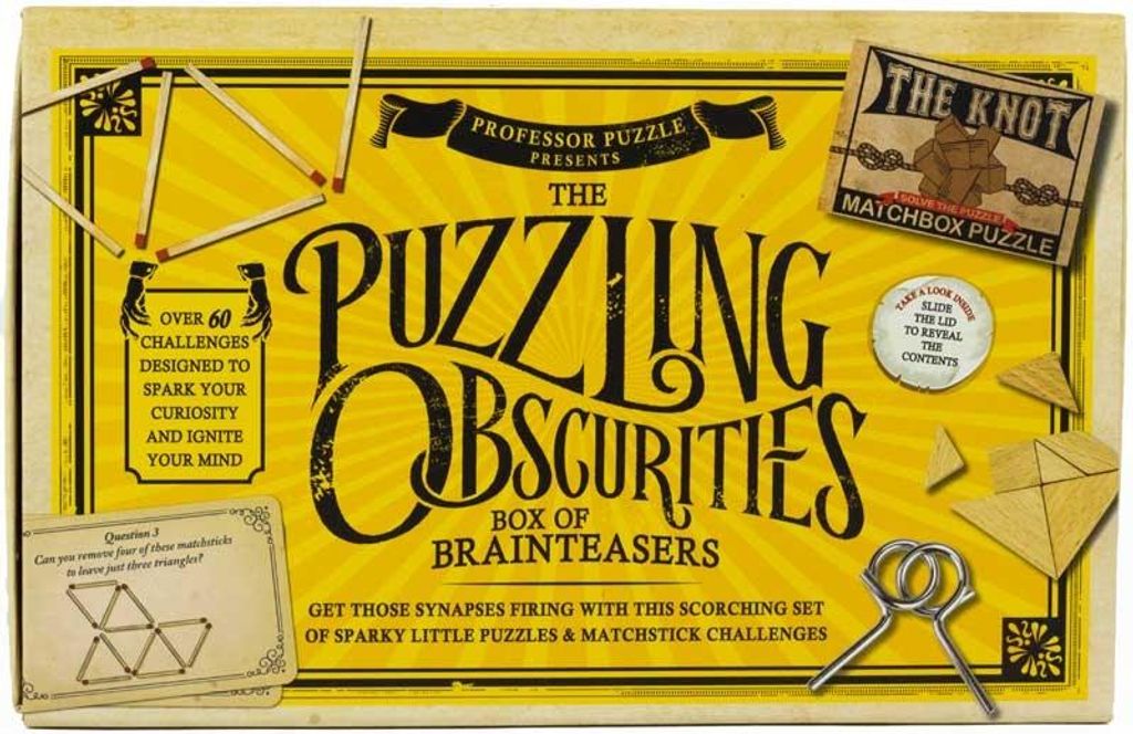Puzzling Obscurities Gehirntraining Spiel - lehrreiches Produktbild 