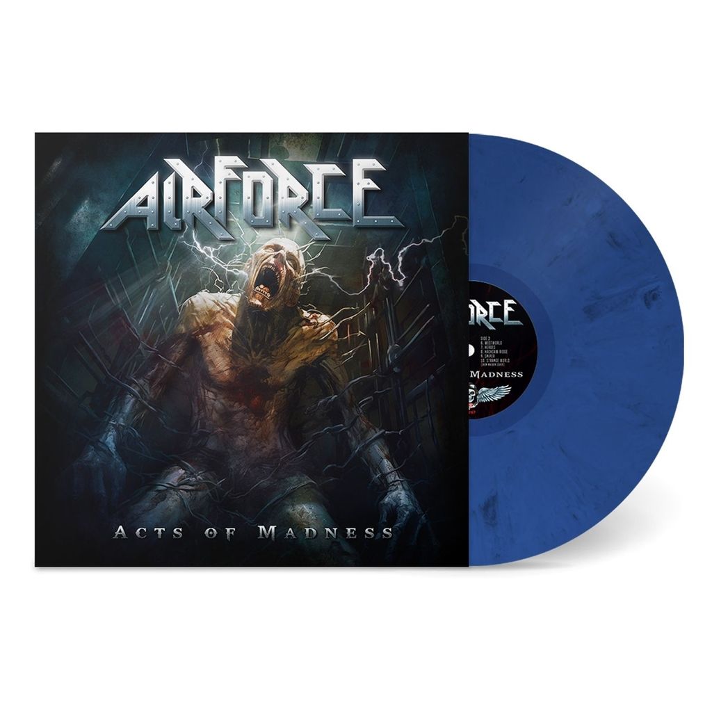 AIRFORCE - Acts Of Madness - LP FROST BRITANNIA MARBLED VINYL
