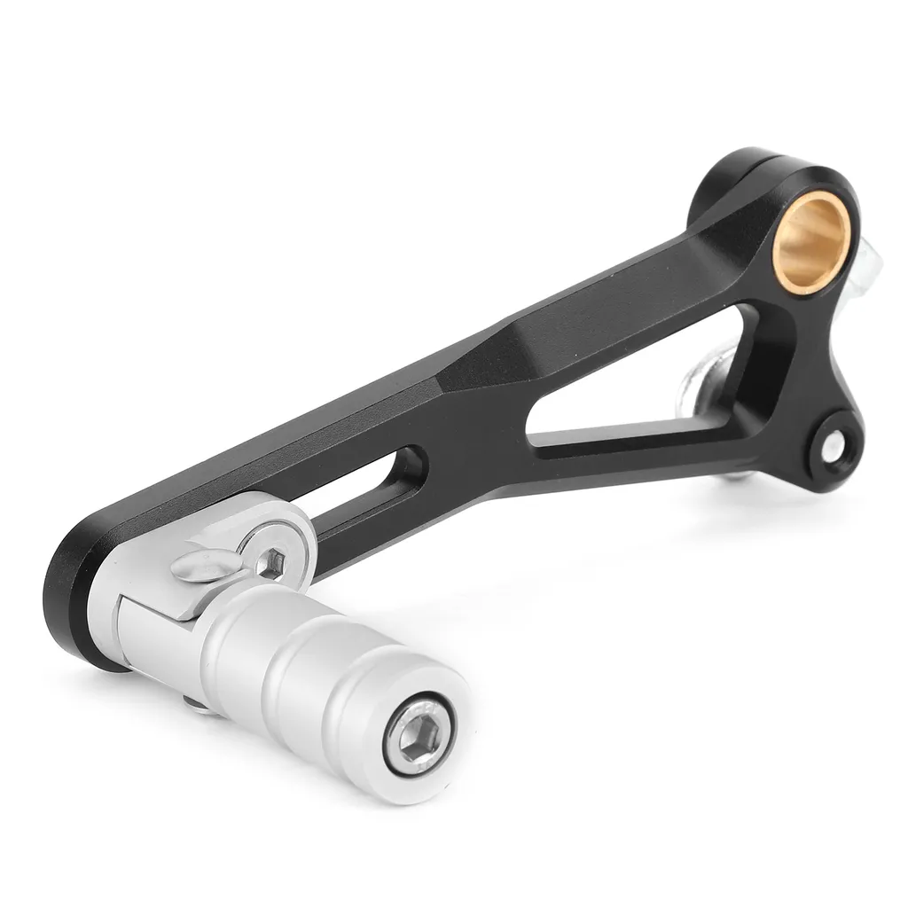 Levier de vitesse moto en alu renforcé pour Kawasaki - Finition Inox