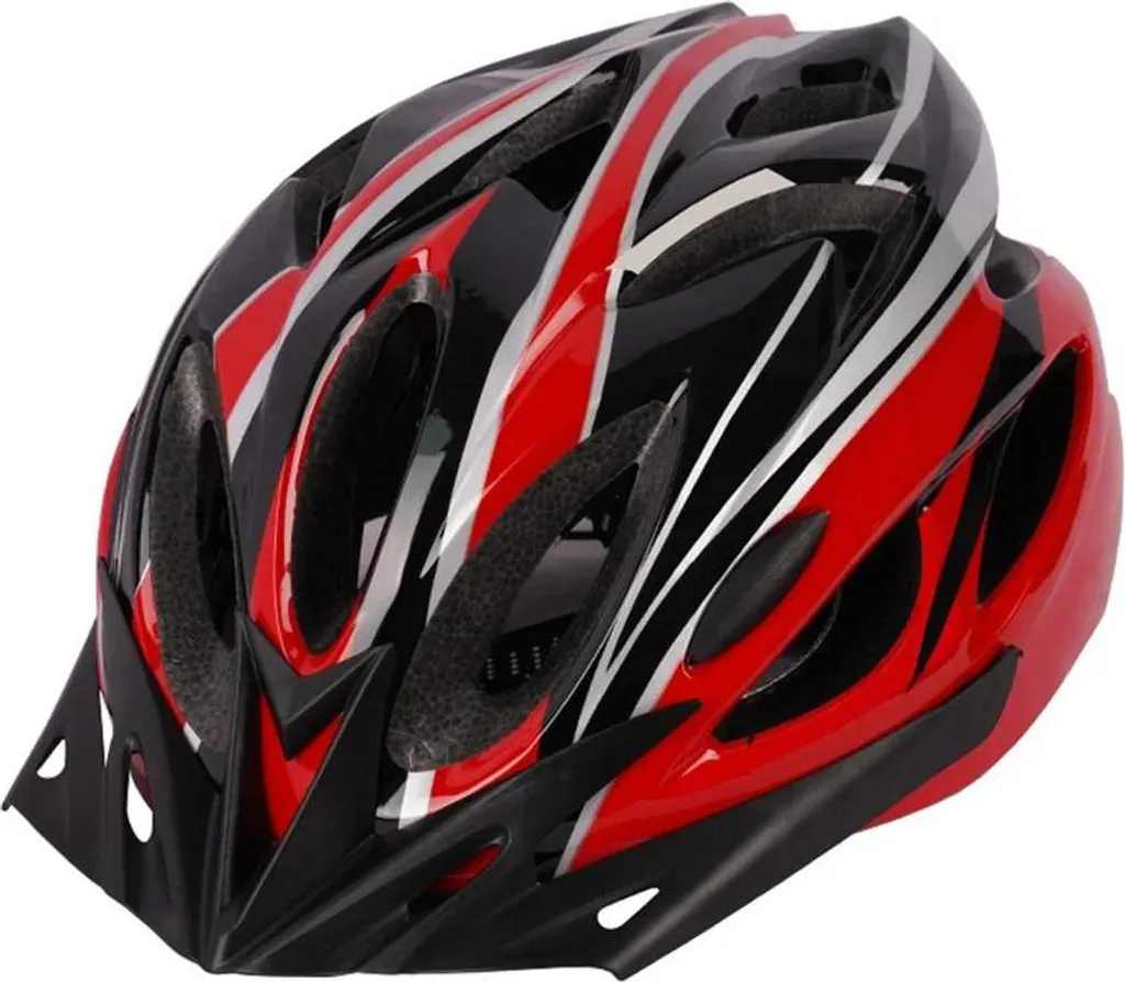 Casque de vélo VTT et route léger ajustable protection tête vert armée
