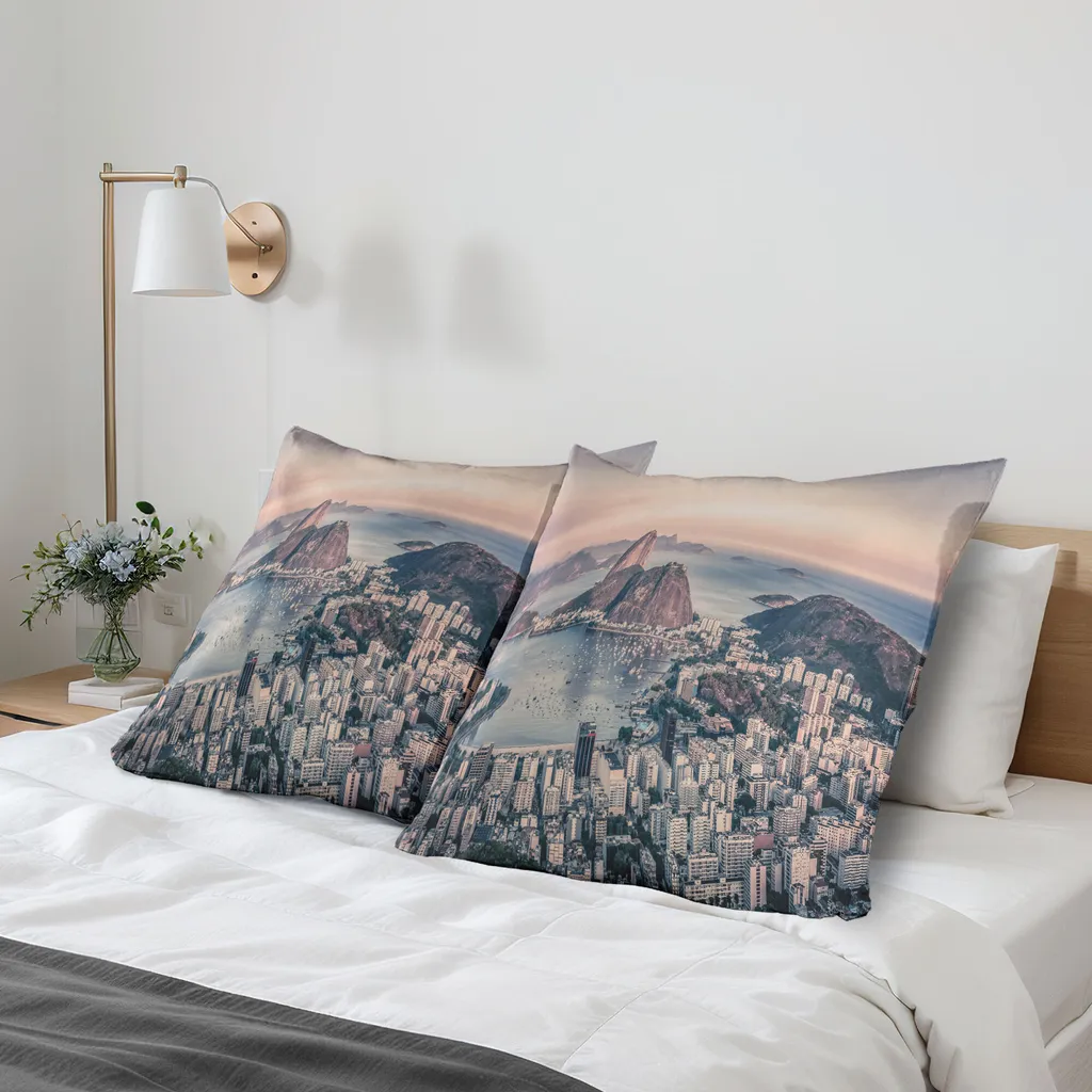 ABAKUHAUS Federa 80x80 Rio De Janeiro: Relax al Tramonto per Divano